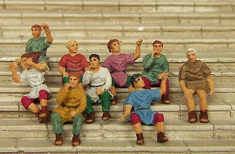 Römische Legionäre (in Tunika)