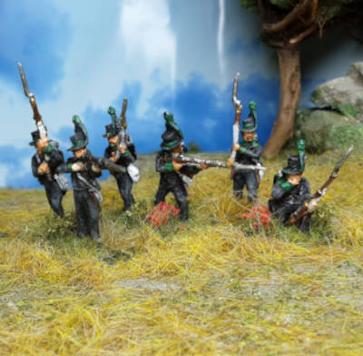 1815: Braunschweiger Avantgarde - Leichte Infanterie - 1/72