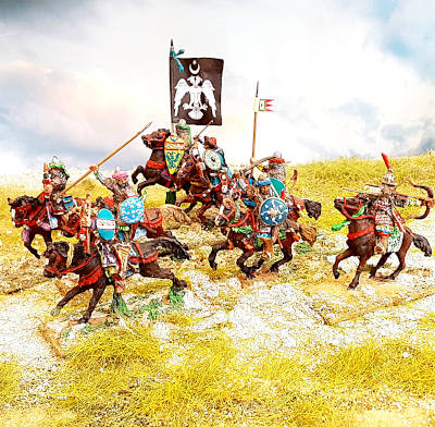 m-021-s 1000 - 1300: Seldschuken - Kavallerie - 1/72