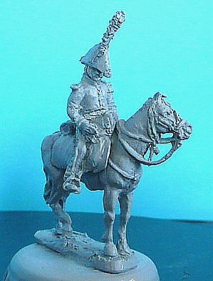 0613-a Französischer Adjutant - Depeschen-Tasche öffnend (1813 - 1815)