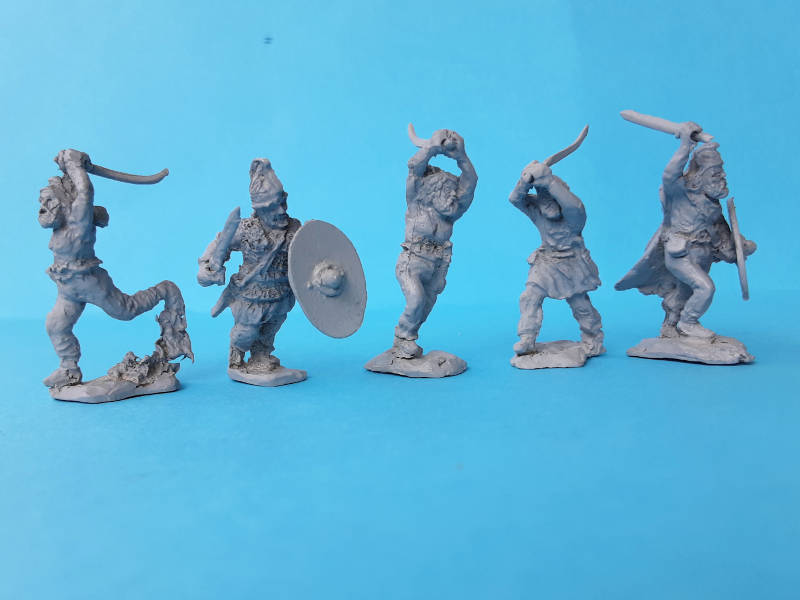 1 - 2 AD: Dakische Krieger (Bausatz)