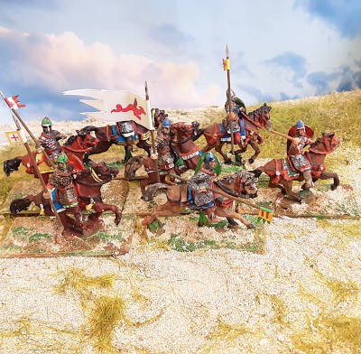 1000 - 1300: Normannische Ritter - Kavallerie - 1/72